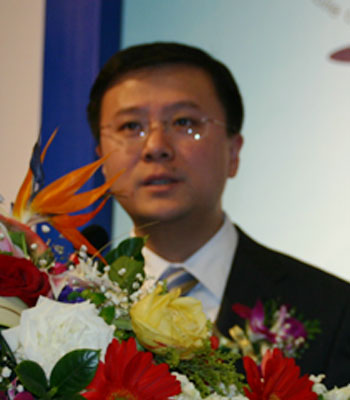 图文:中国移动通信集团公司计划部副部长阎江