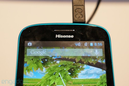 海信首款四核Android手机U958亮相CES 