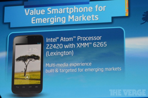 Intel单核1.2GHz超线程 Atom Z2420发布(图片来自THE VERGE)